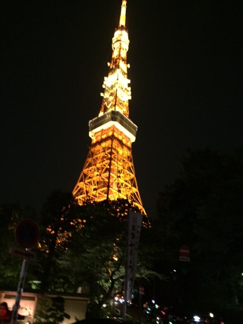 勉強を兼ねて〜東京タワーの麓にて〜