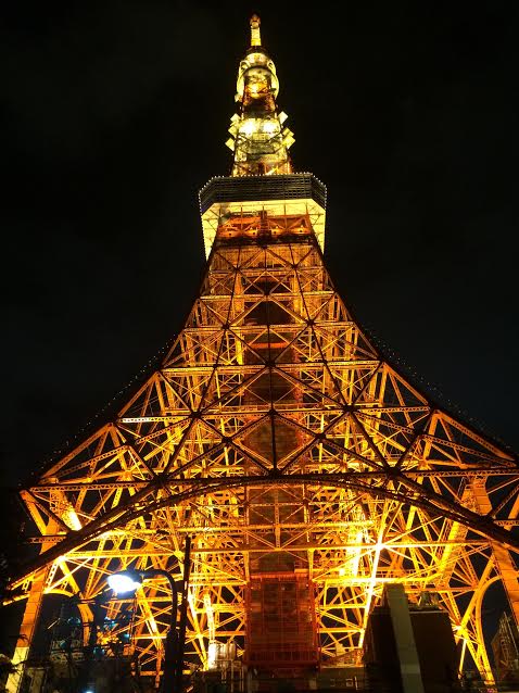 12月22日(木)本日の現場は東京タワーの真下！
